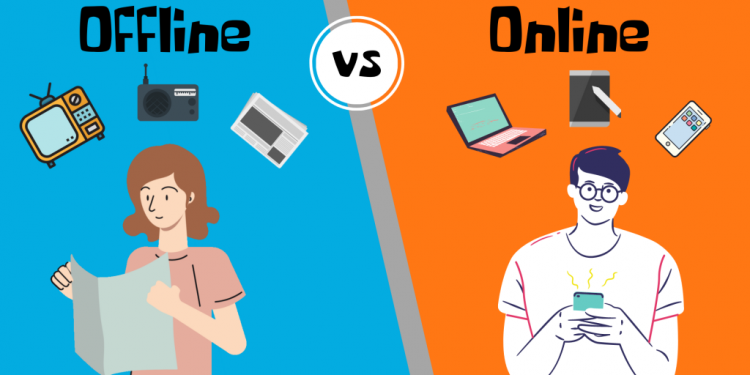 Phân biệt marketing online và marketing truyền thống