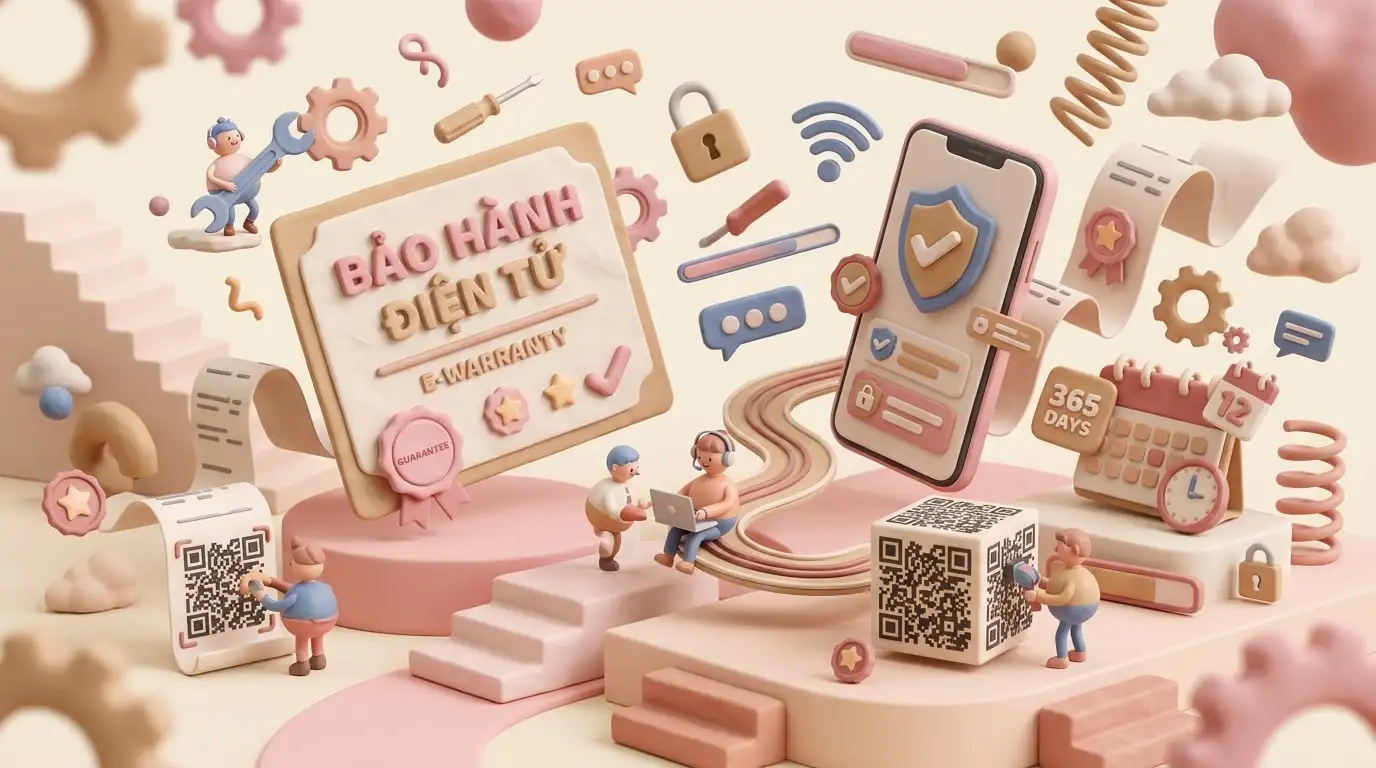 Bảo hành điện tử bằng mã QR trên Zalo Mini App