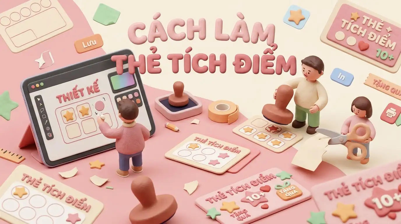 Cách làm thẻ tích điểm tự động hóa giữ chân khách hàng