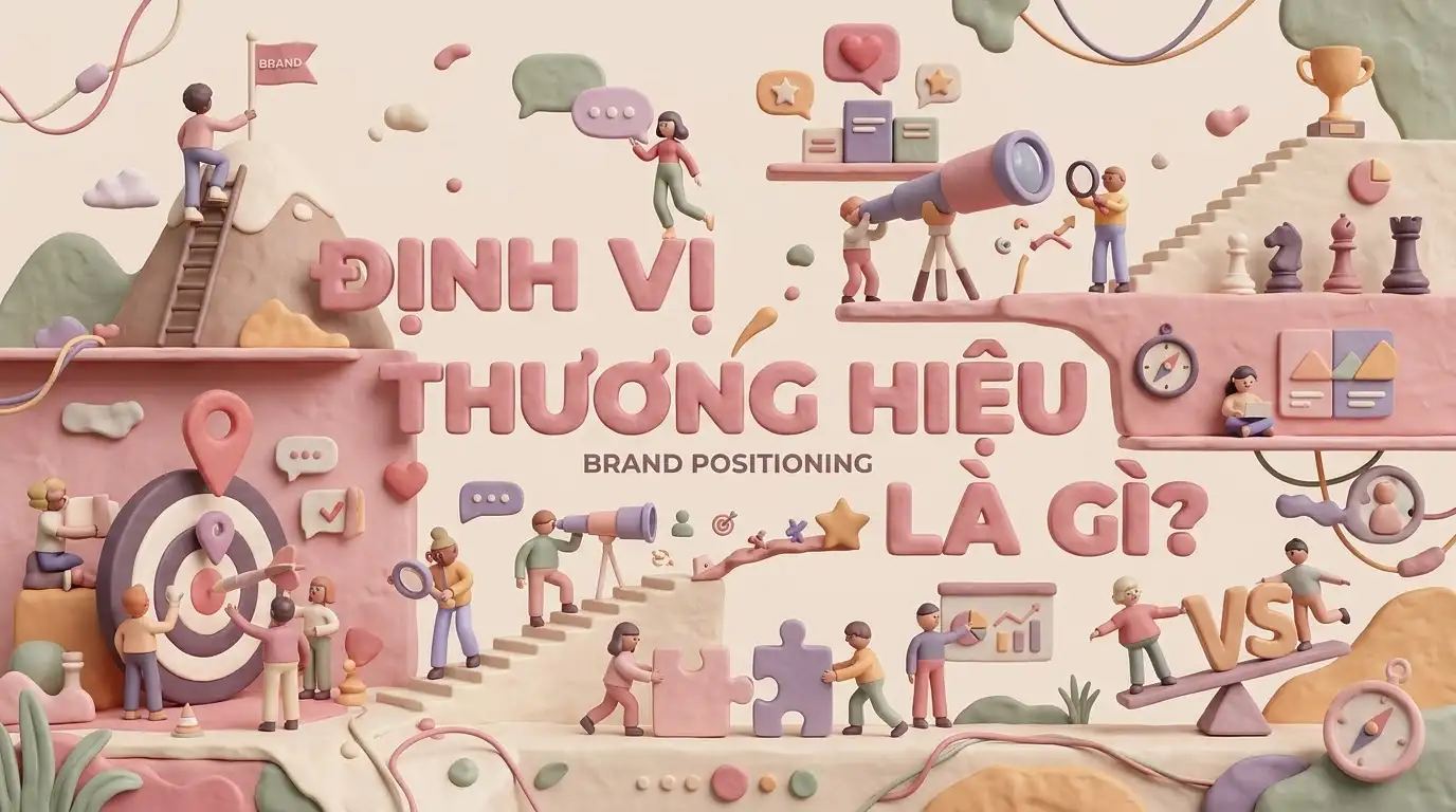 Sơ đồ định vị thương hiệu trên hệ thống đa kênh