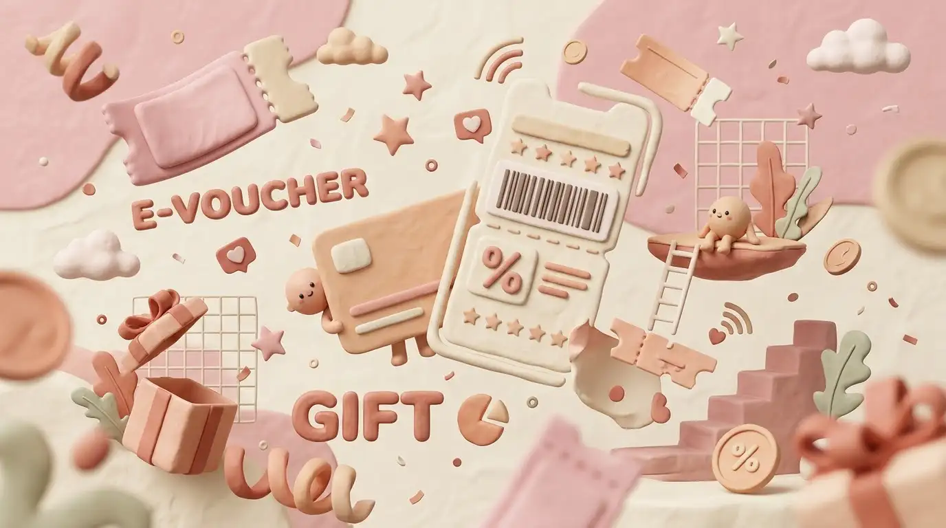 Thanh toán đơn hàng nhanh chóng bằng mã E-voucher tại máy POS quầy thu ngân