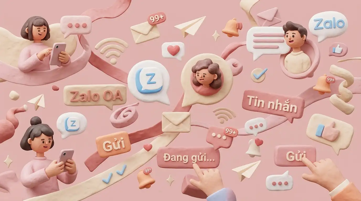 Gửi tin nhắn Zalo OA hàng loạt qua giao diện quản trị
