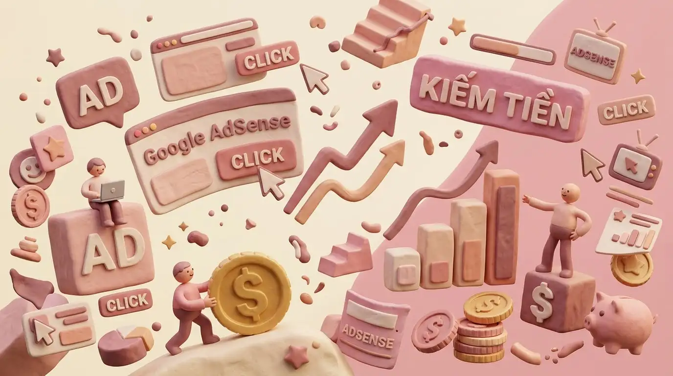 Kiếm tiền Google Adsense rủi ro mua bán tài khoản