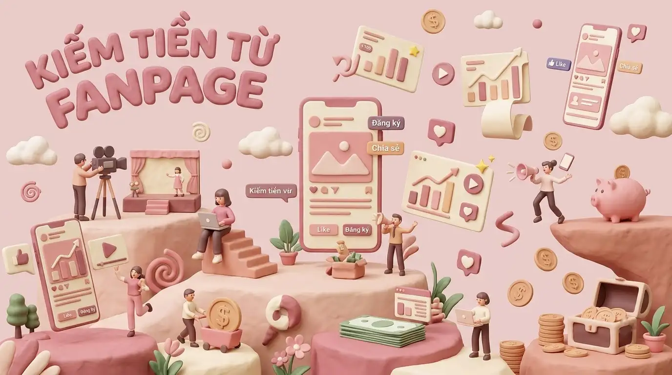Rủi ro khi sử dụng dịch vụ ảo nhằm kiếm tiền từ Fanpage