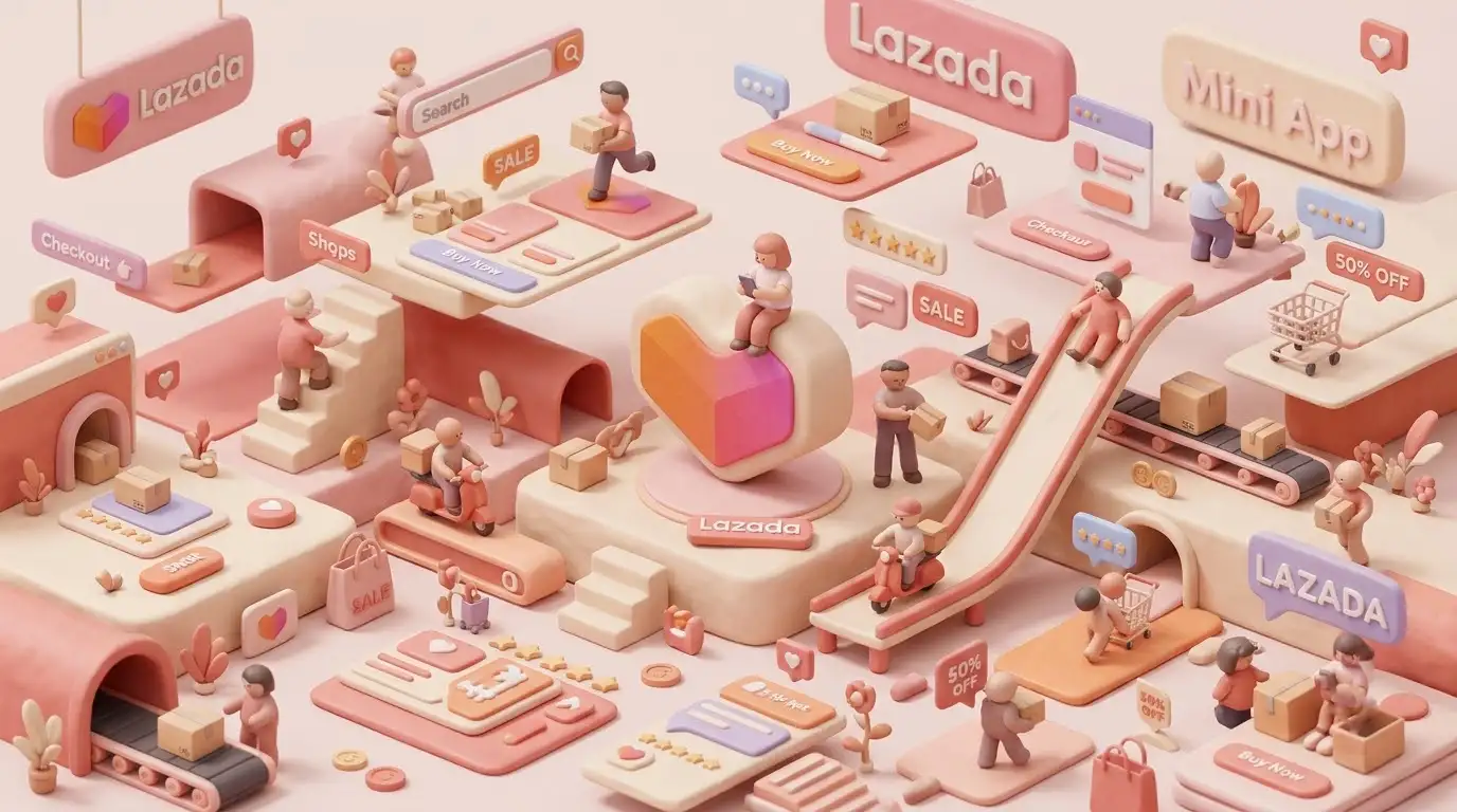 Phân tích báo cáo hiệu năng và tăng trưởng doanh thu Mini App Lazada