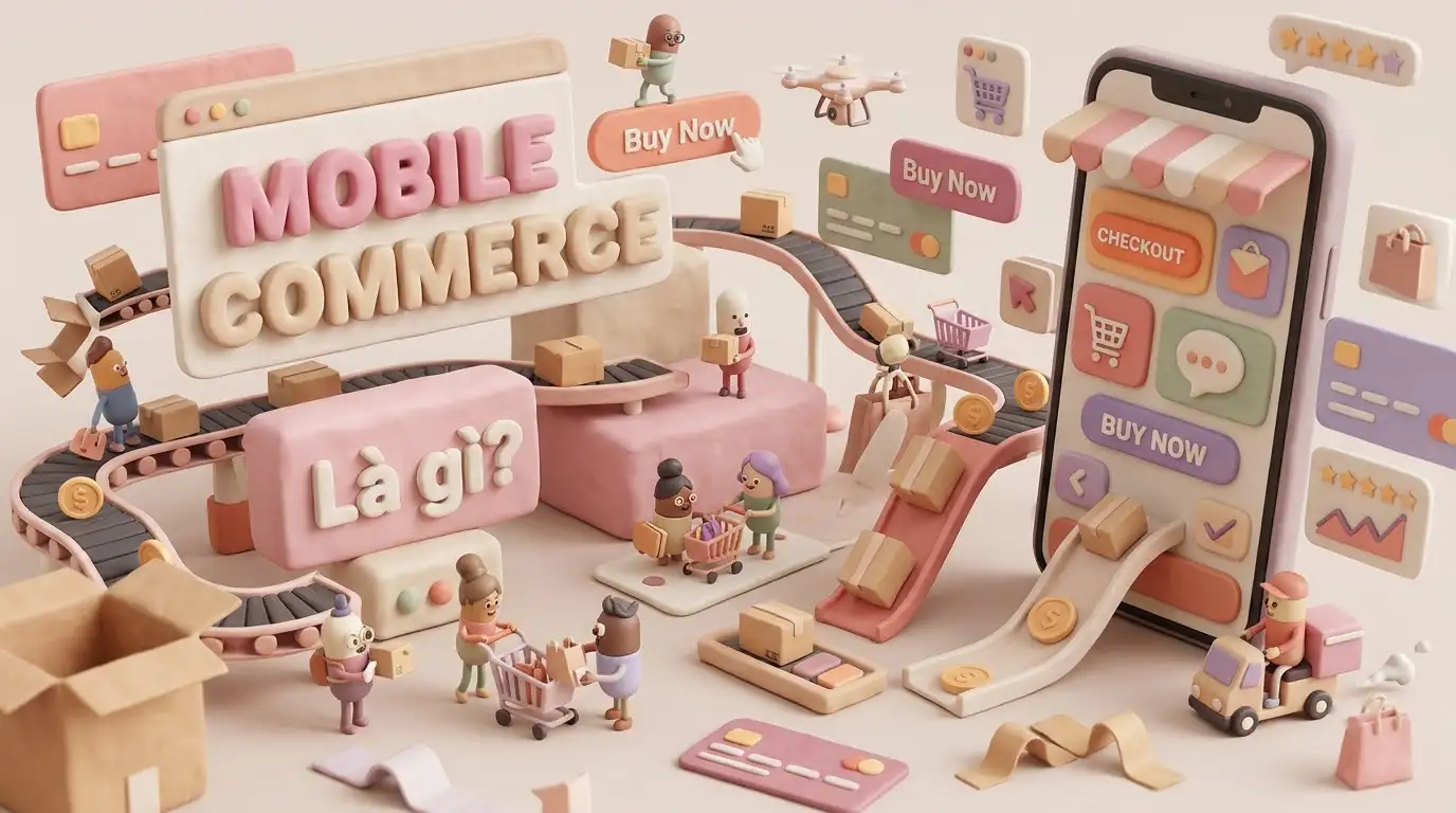 Bảng giải pháp triển khai Mobile Commerce là gì và chi phí phần mềm
