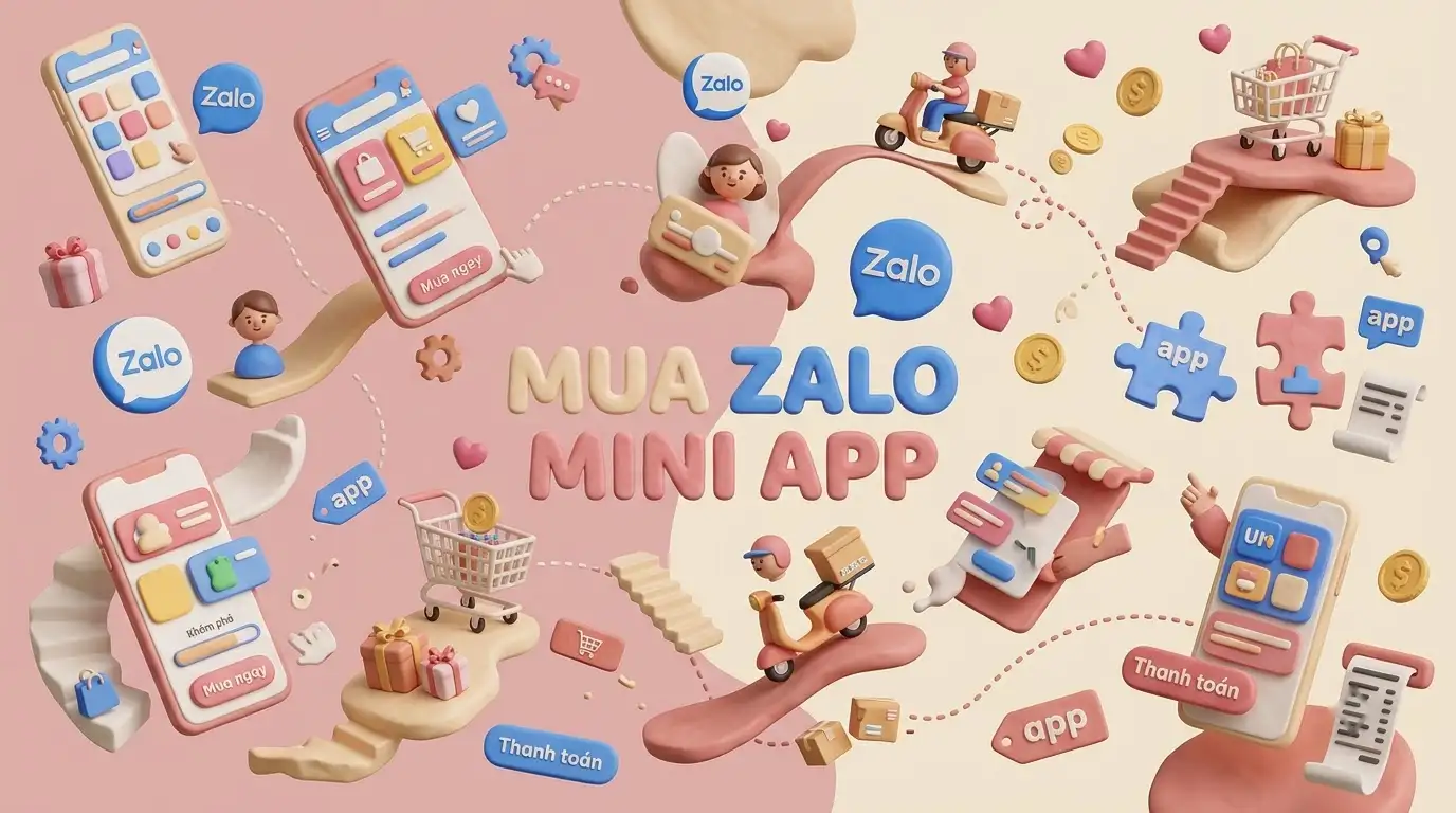 Quy trình tích hợp khi mua Zalo Mini App cho cửa hàng