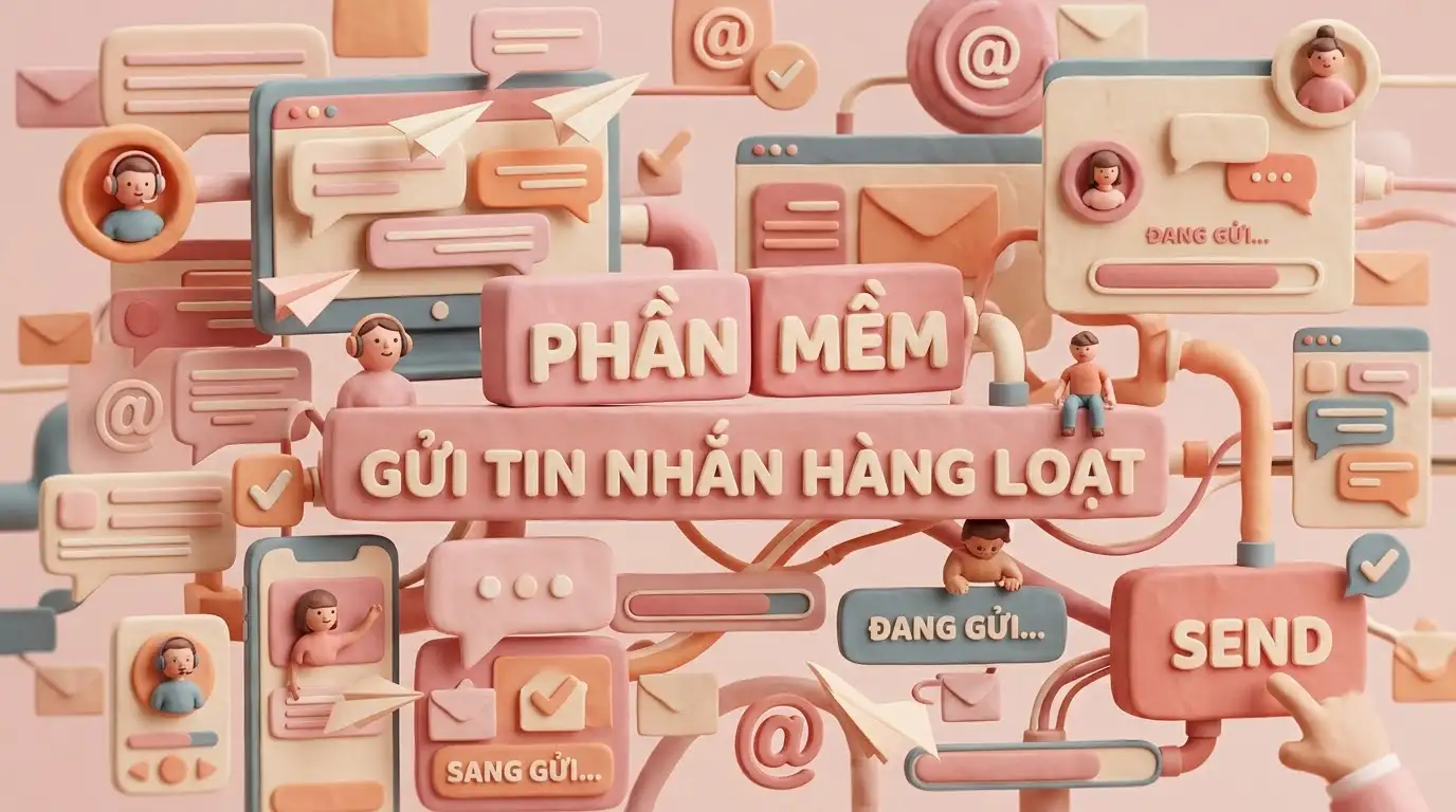 Quy trình từng bước vận hành phần mềm gửi tin nhắn hàng loạt an toàn