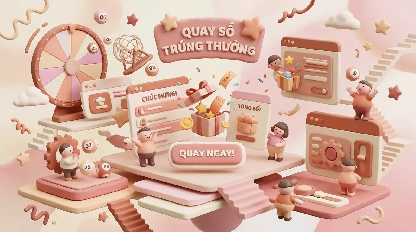 Hệ thống chọn số trúng quà tự động trên màn hình LED sân khấu