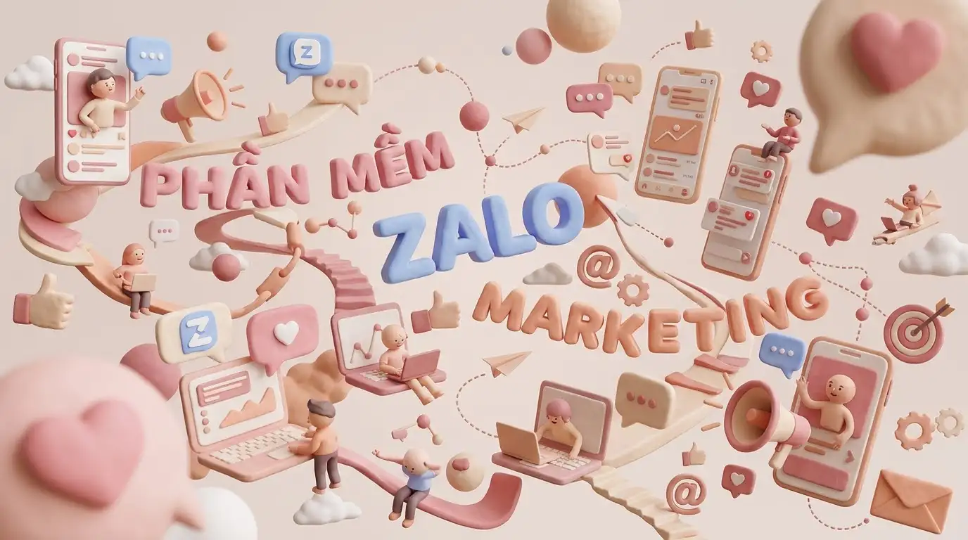 Quy trình nuôi tài khoản hỗ trợ Zalo Marketing