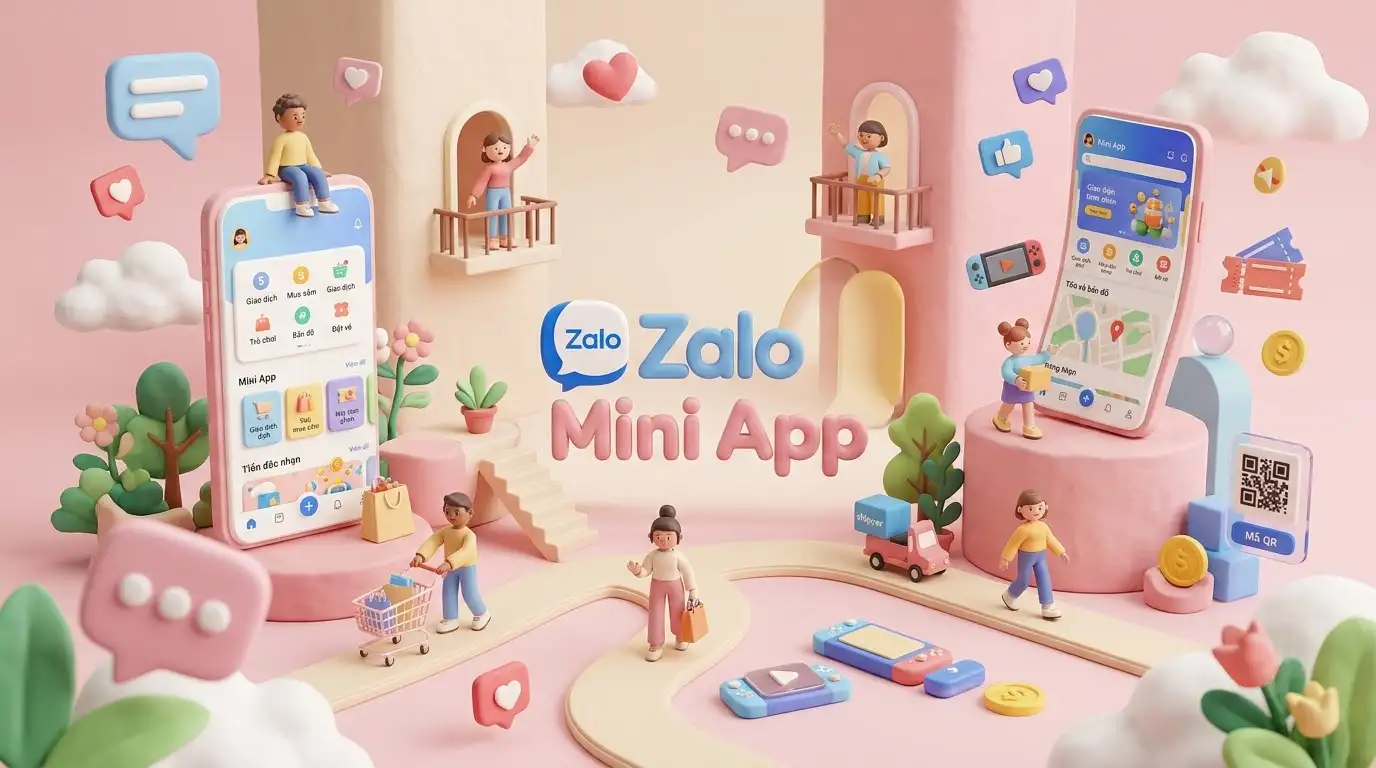 Tạo Zalo Mini App tối ưu trải nghiệm khách hàng