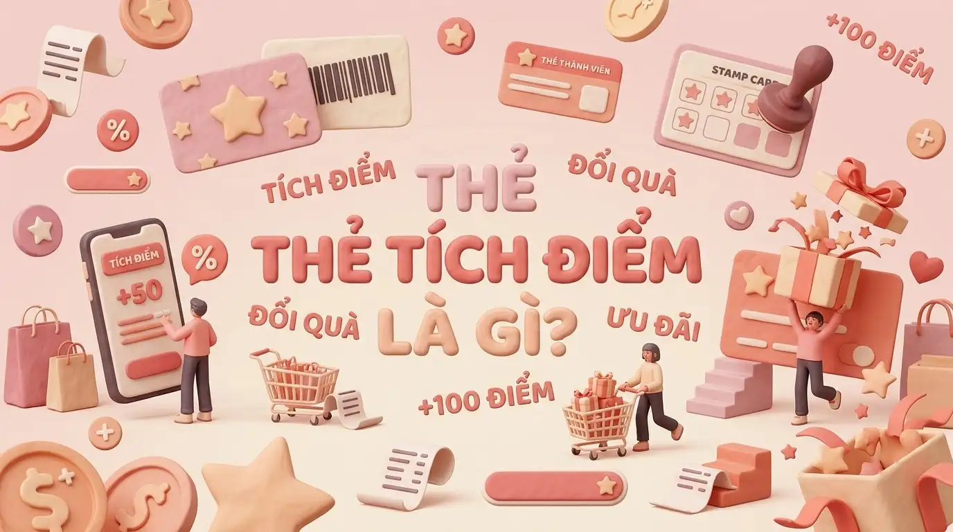 Thẻ tích điểm là gì và bảng báo giá giải pháp phần mềm quản trị