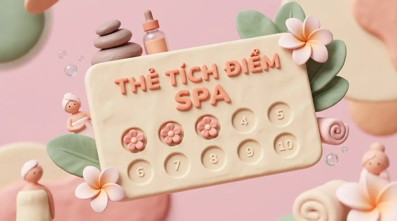 Thẻ tích điểm Spa trên hệ thống Zalo Mini App