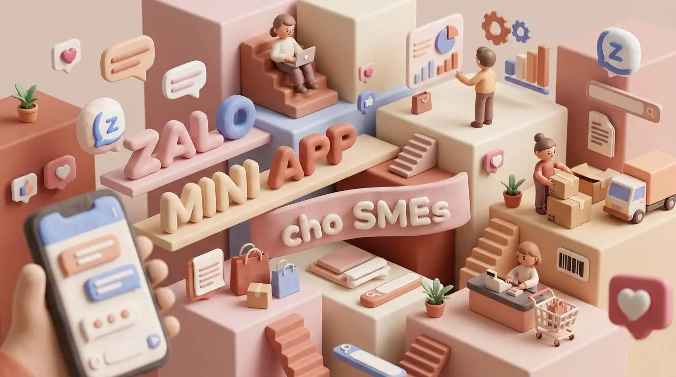 Các tính năng Zalo Mini App cho SMEs giúp giữ chân khách hàng
