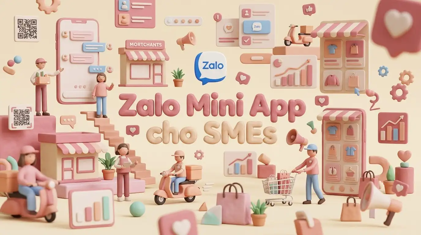 Quy trình triển khai thiết kế App bán hàng cho SMEs qua Zalo